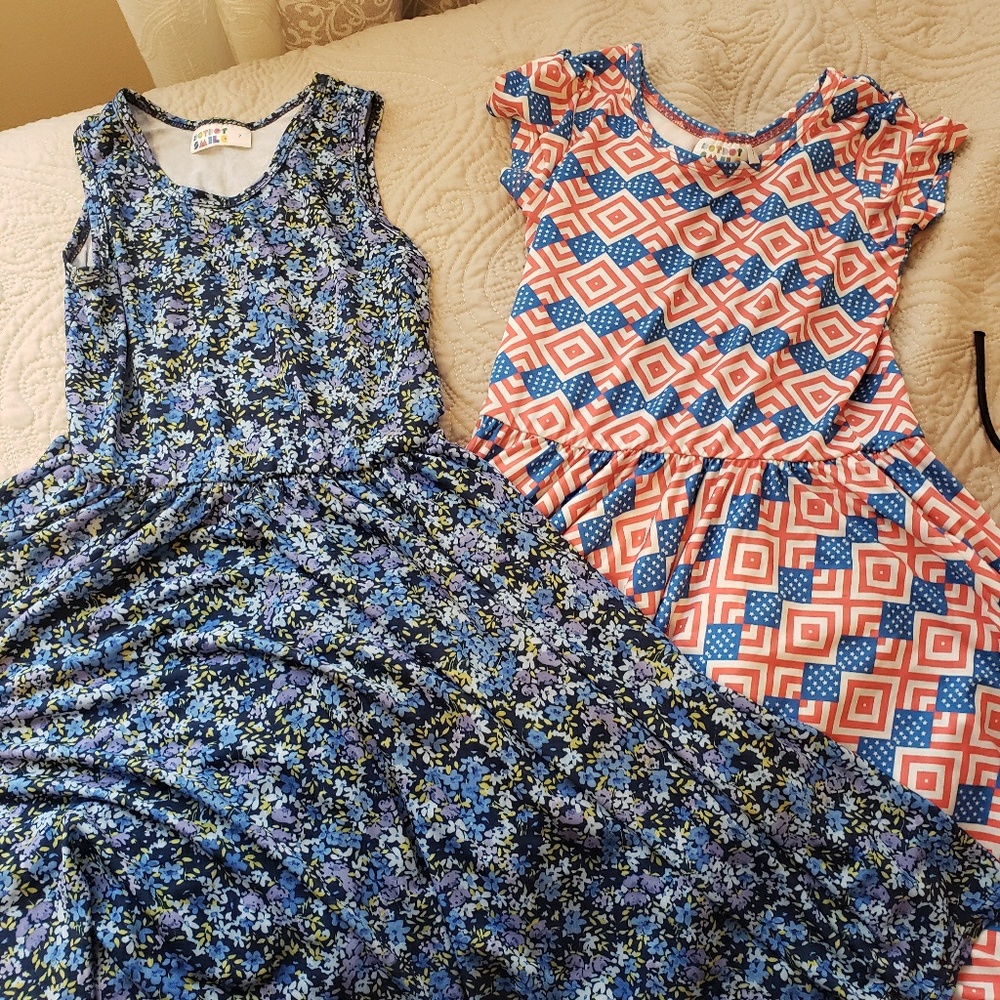 Dot Dot Smile Dress Bundle Size 7